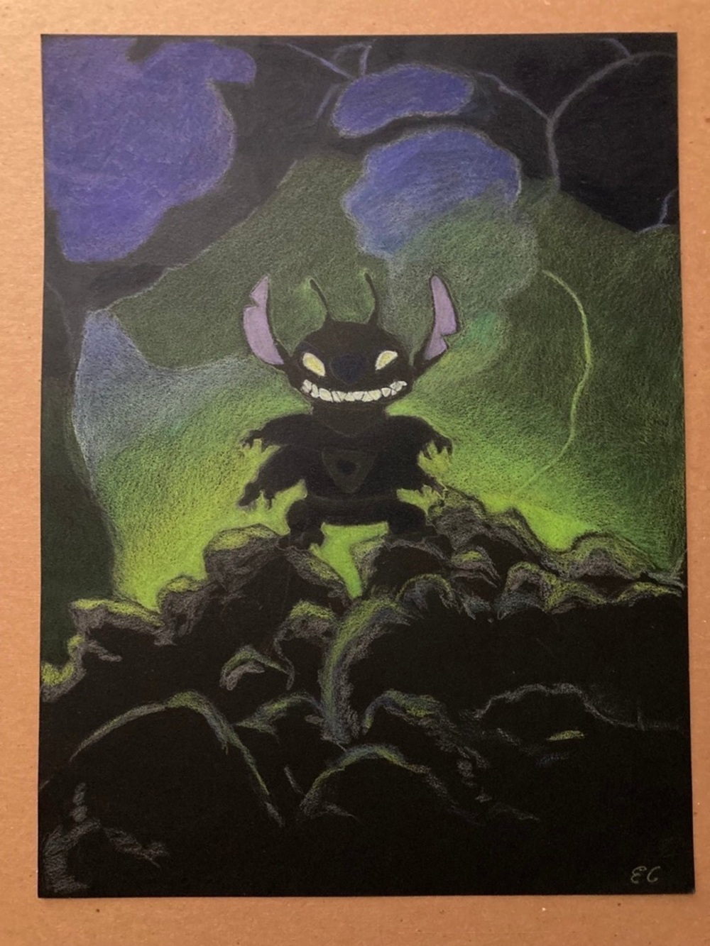 Stitch handmade drawing